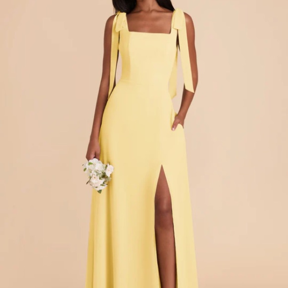Birdy Grey Alex Convertible Dress Chiffon Lemon Sorbet Size XS / US 2